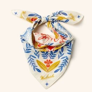 Woolrich x Target Multicolor Graphic Print Cotton Bandana LE NWT